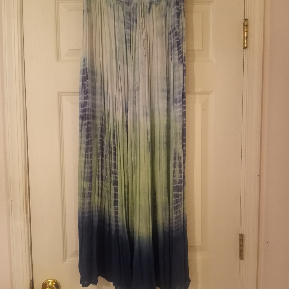 Tie dye hippie skirt